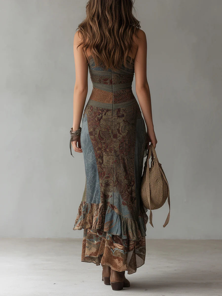Valentina™ | Elegant One-Shoulder Maxi Dress