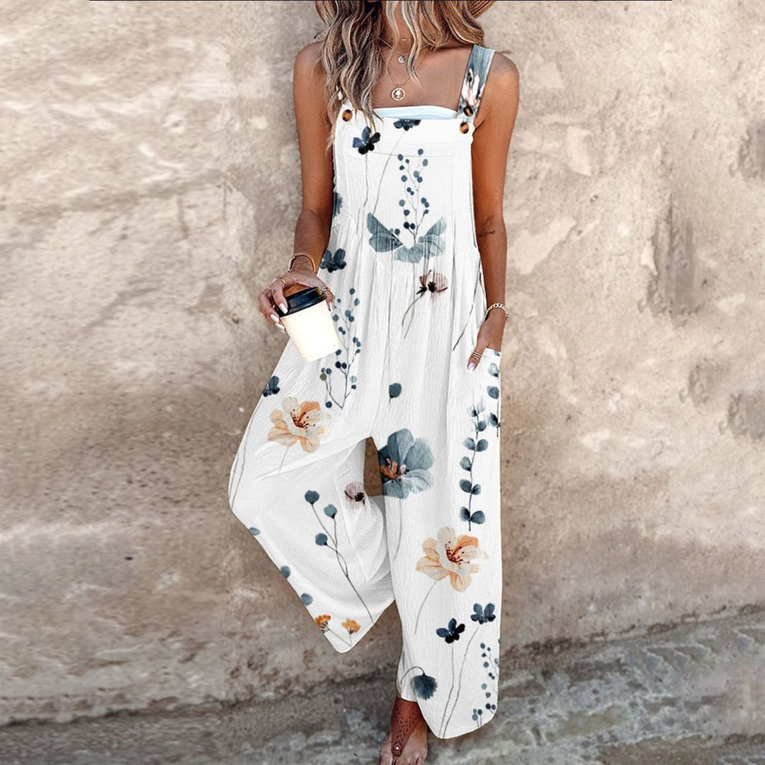 Kaia™ | Relaxed Printed Jumpsuit