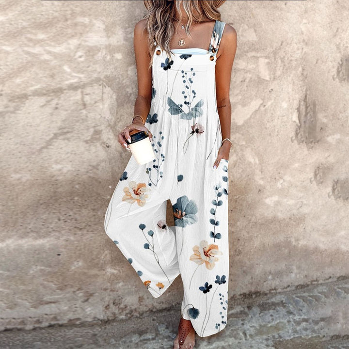 Kaia™ | Relaxed Printed Jumpsuit