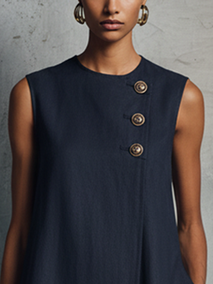 Avena™ | Minimalist Sleeveless Dress