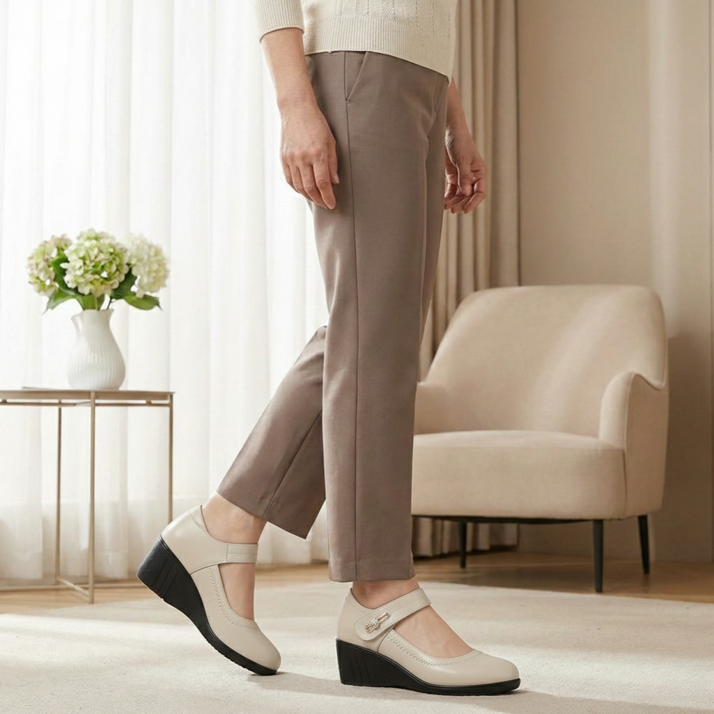 Ainsley™ Elegant Mid-Heel Comfort Shoes