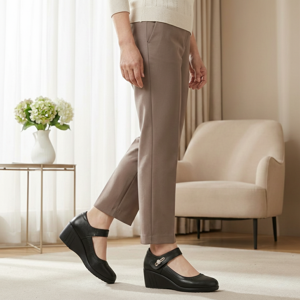 Ainsley™ Elegant Mid-Heel Comfort Shoes
