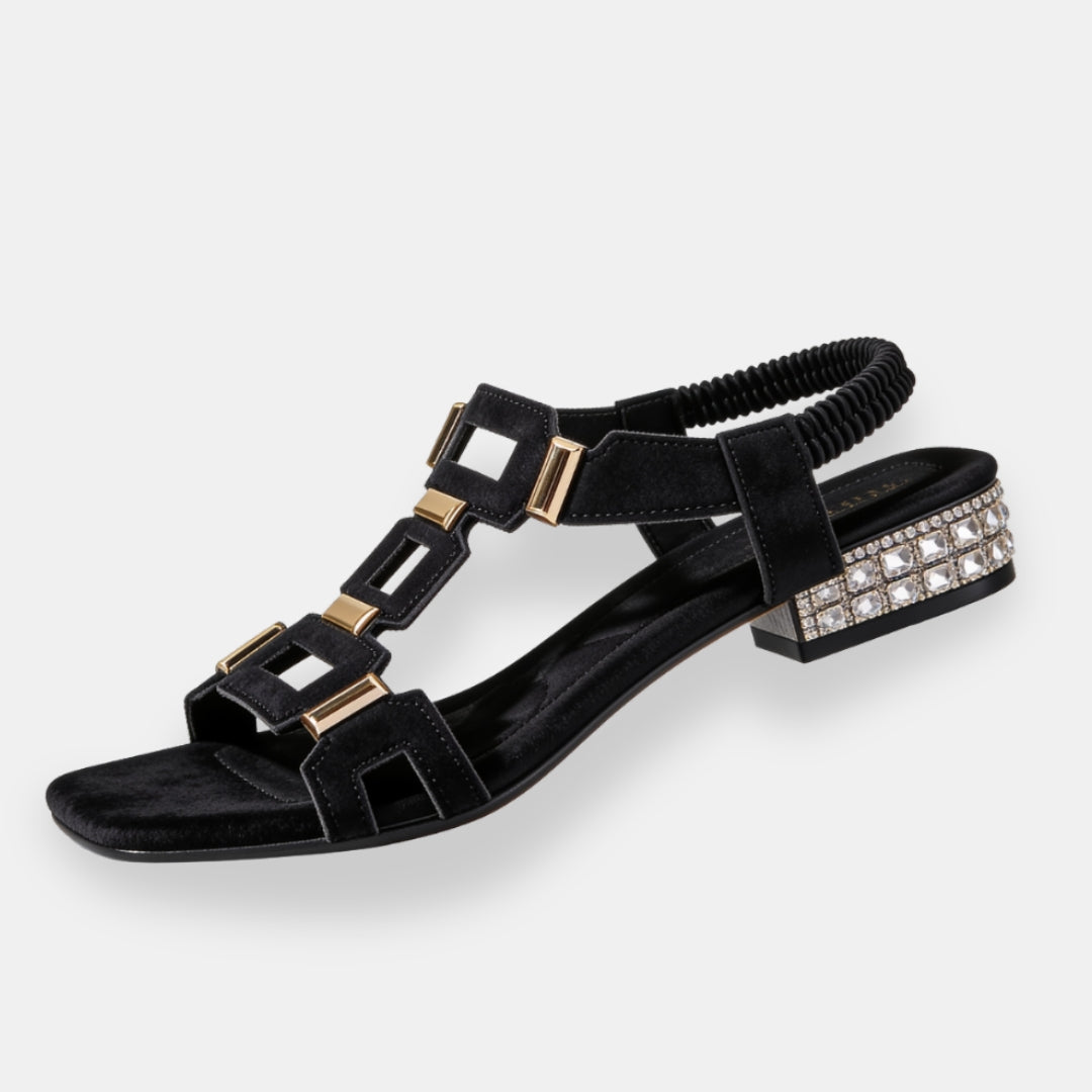 Belvara™ | Elegant Jewel Sandals