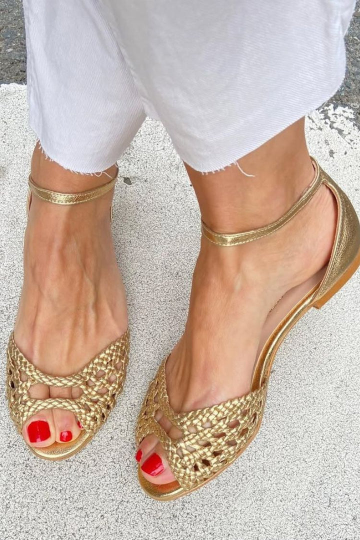 Estelle™ | Premium Braided Sandals
