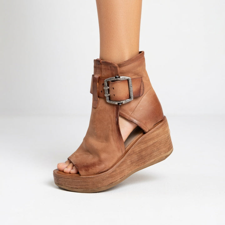 Lunessa | Stylish Open Wedge Heels