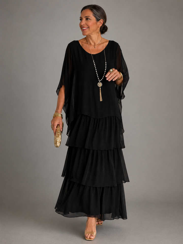 Annalise™ | Elegant Flowing Maxi Dress
