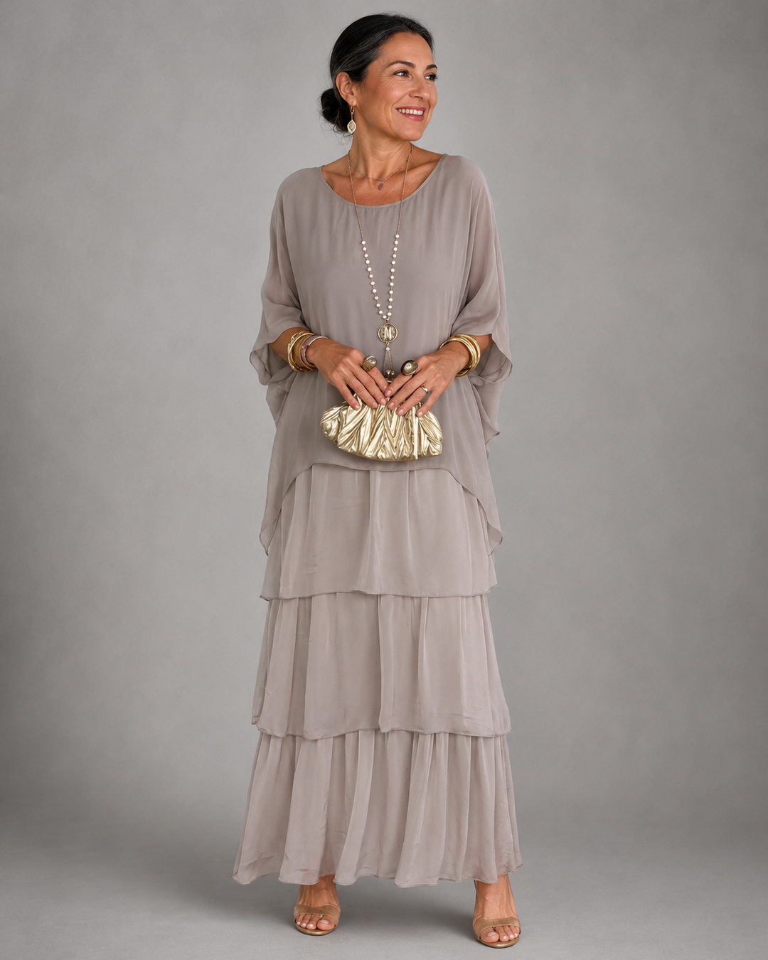 Annalise™ | Elegant Flowing Maxi Dress