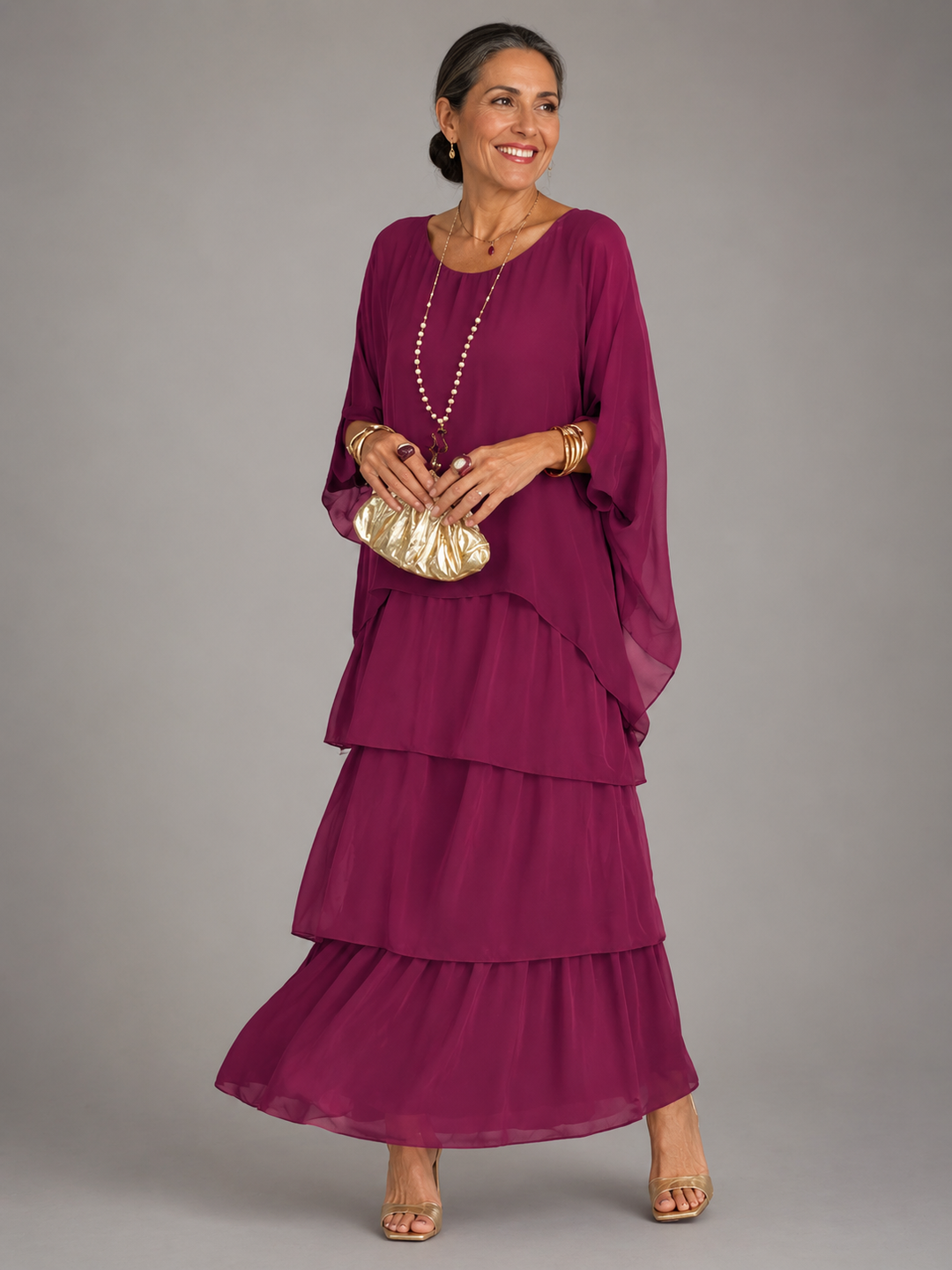 Annalise™ | Elegant Flowing Maxi Dress