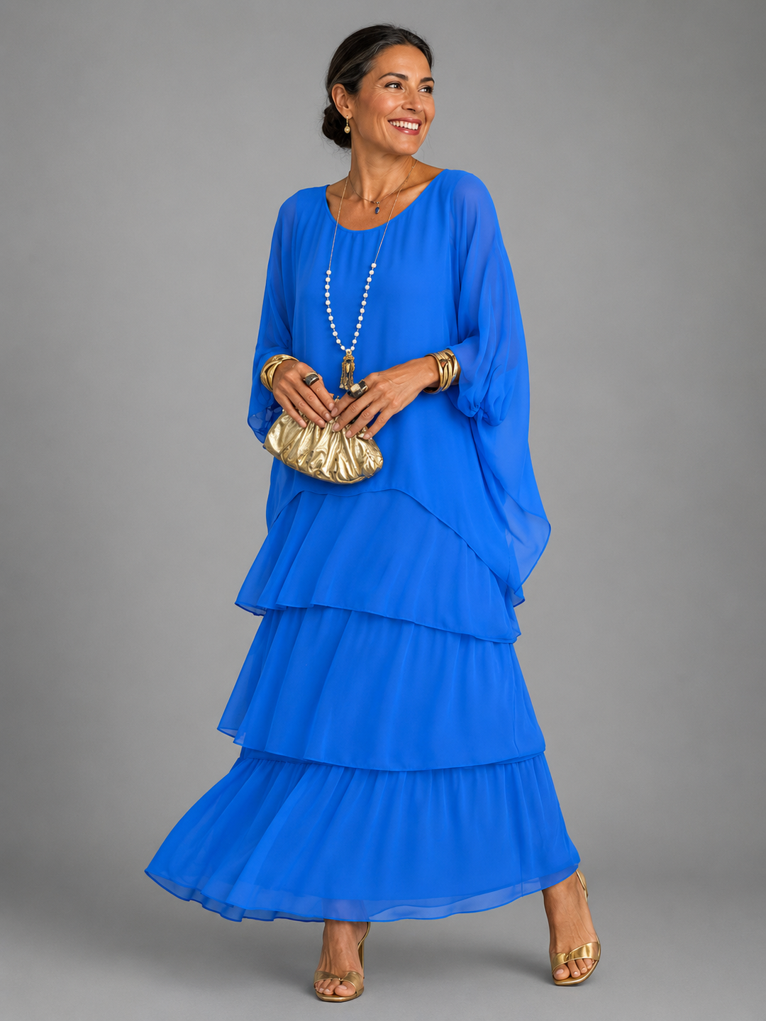 Annalise™ | Elegant Flowing Maxi Dress