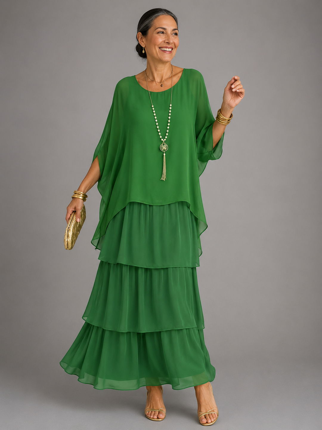 Annalise™ | Elegant Flowing Maxi Dress