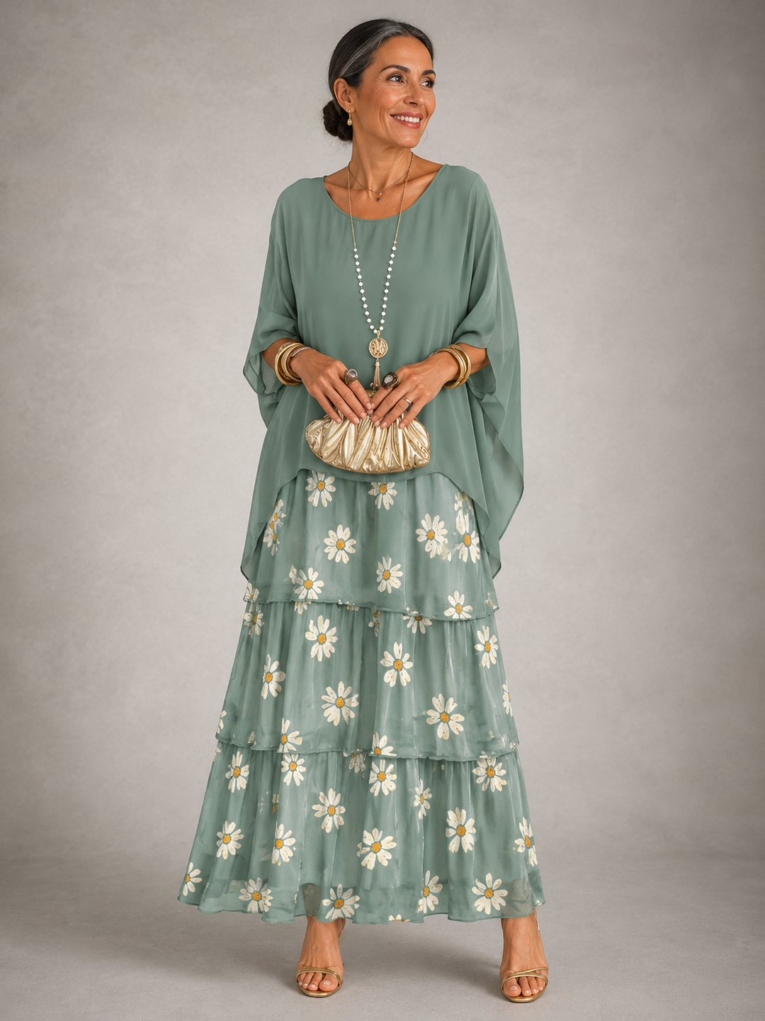 Annalise™ | Elegant Flowing Maxi Dress