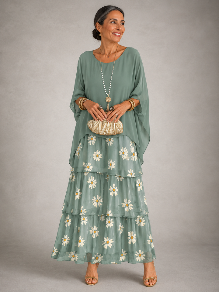 Annalise™ | Elegant Flowing Maxi Dress