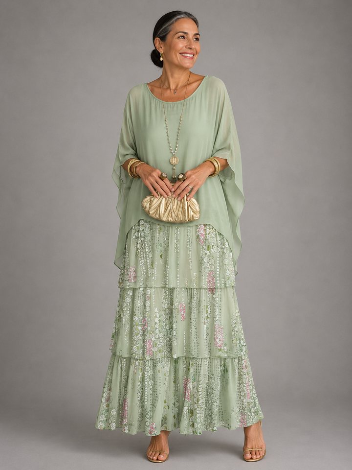 Annalise™ | Elegant Flowing Maxi Dress