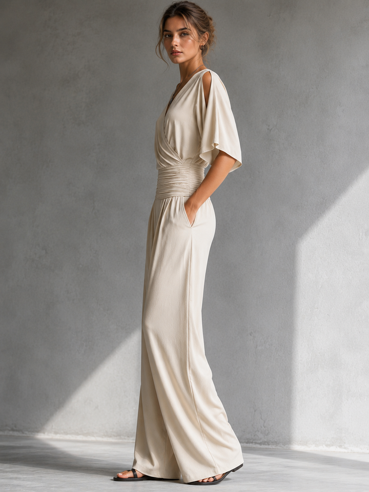 Lysandra™ Relaxed Wrap Jumpsuit