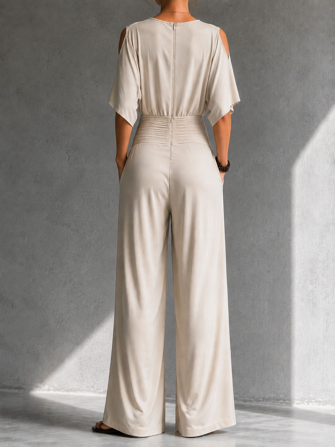 Lysandra™ Relaxed Wrap Jumpsuit