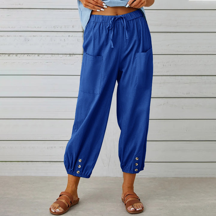 Elara™ | Relaxed Linen Comfort Pants