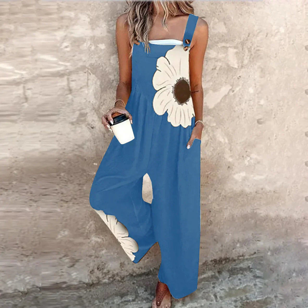 Kaia™ | Relaxed Printed Jumpsuit