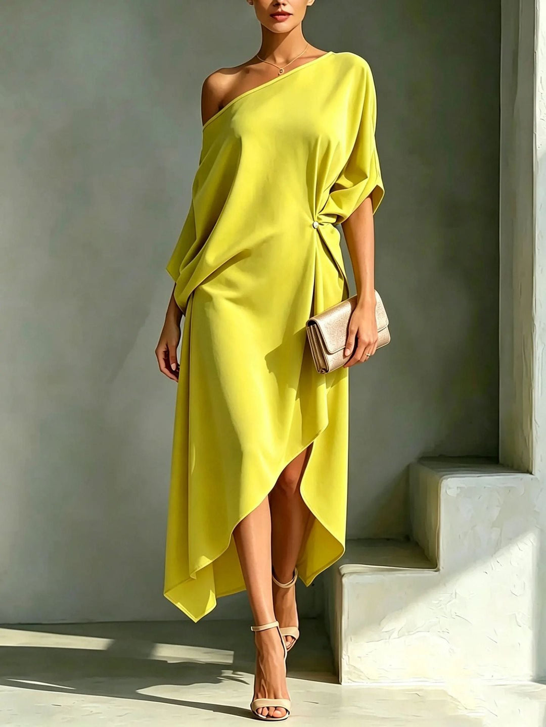 Estella™ | Elegant Silhouette Dress