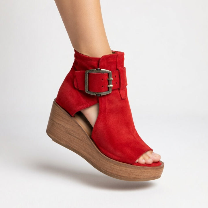 Lunessa | Stylish Open Wedge Heels