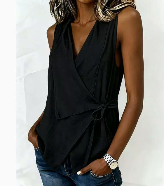Cecilia™ | Elegant Sleeveless Top