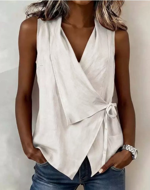Cecilia™ | Elegant Sleeveless Top