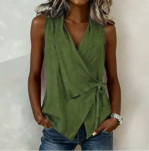 Cecilia™ | Elegant Sleeveless Top
