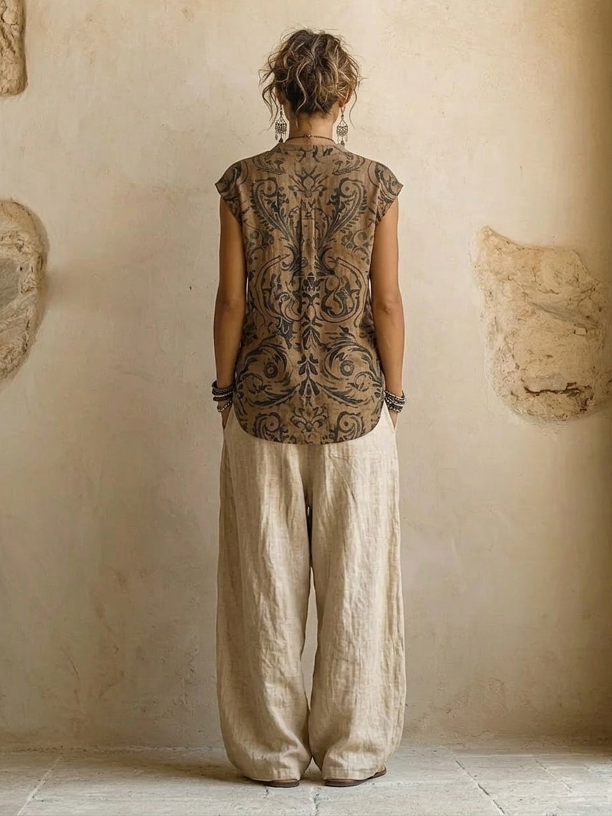 Vivienne™ | Elegant Linen Blend Set