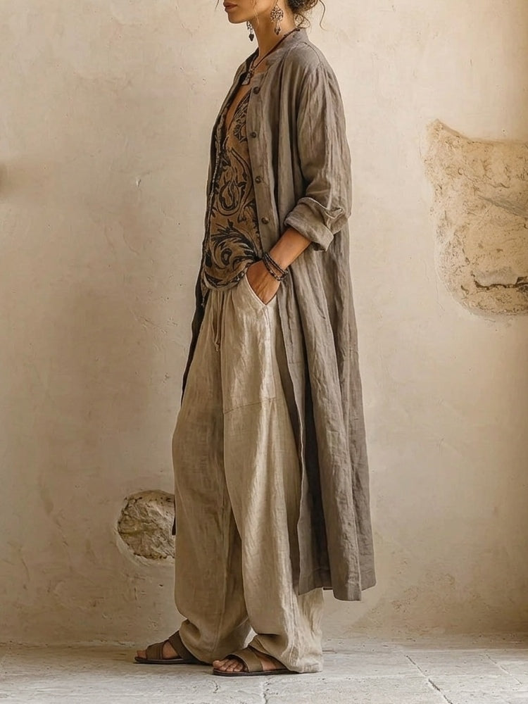 Vivienne™ | Elegant Linen Blend Set