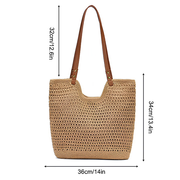 Evelina™ | Handwoven Crochet Tote Bag