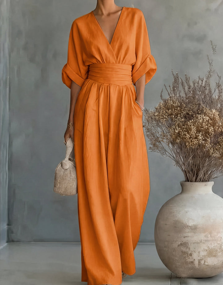 Amara™ | Elegant Flow Jumpsuit