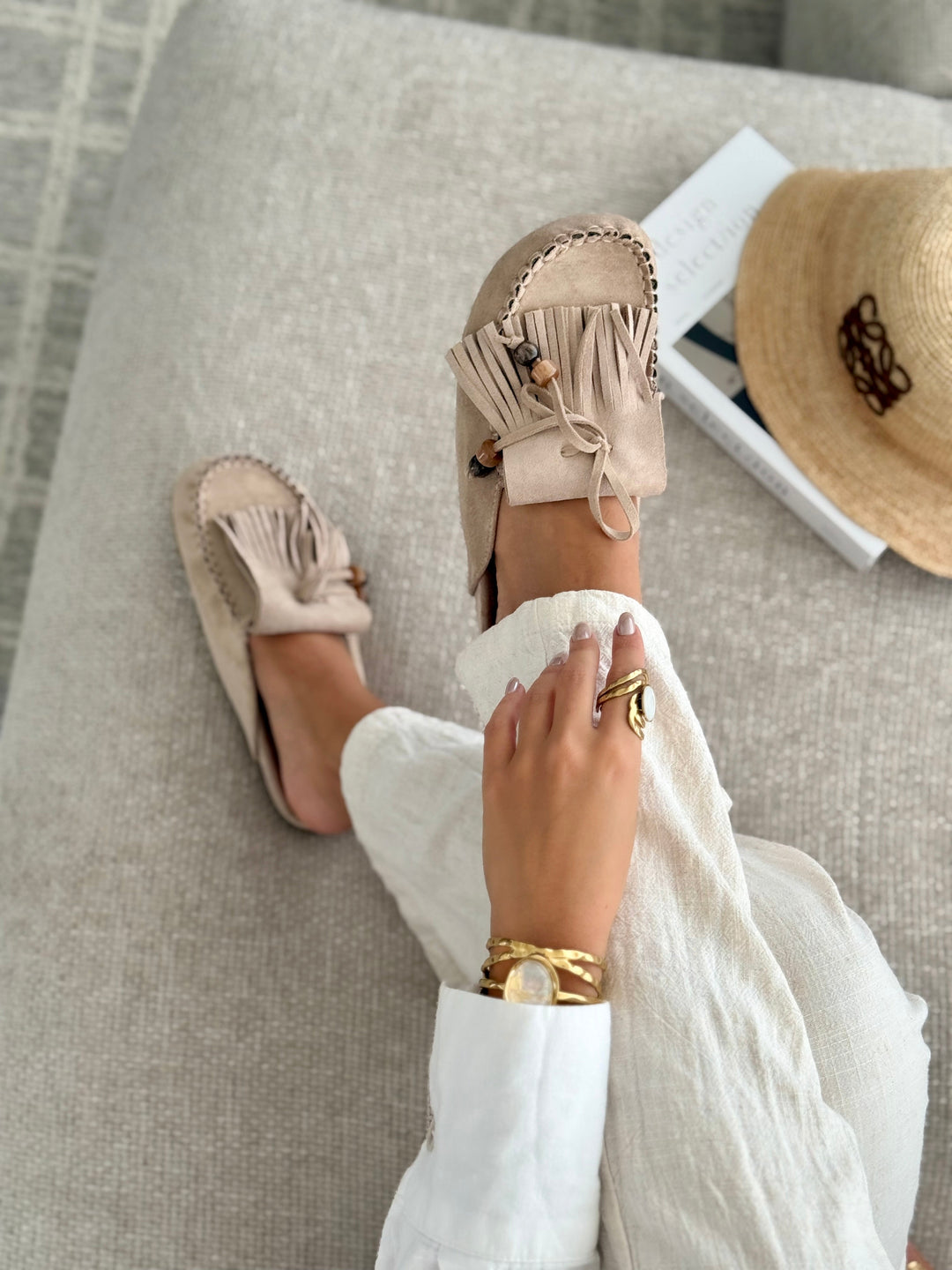 Victoria™ | Premium Suede Mules