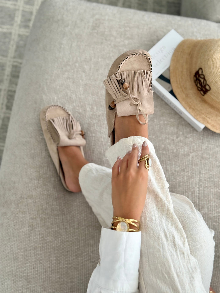 Victoria™ | Premium Suede Mules