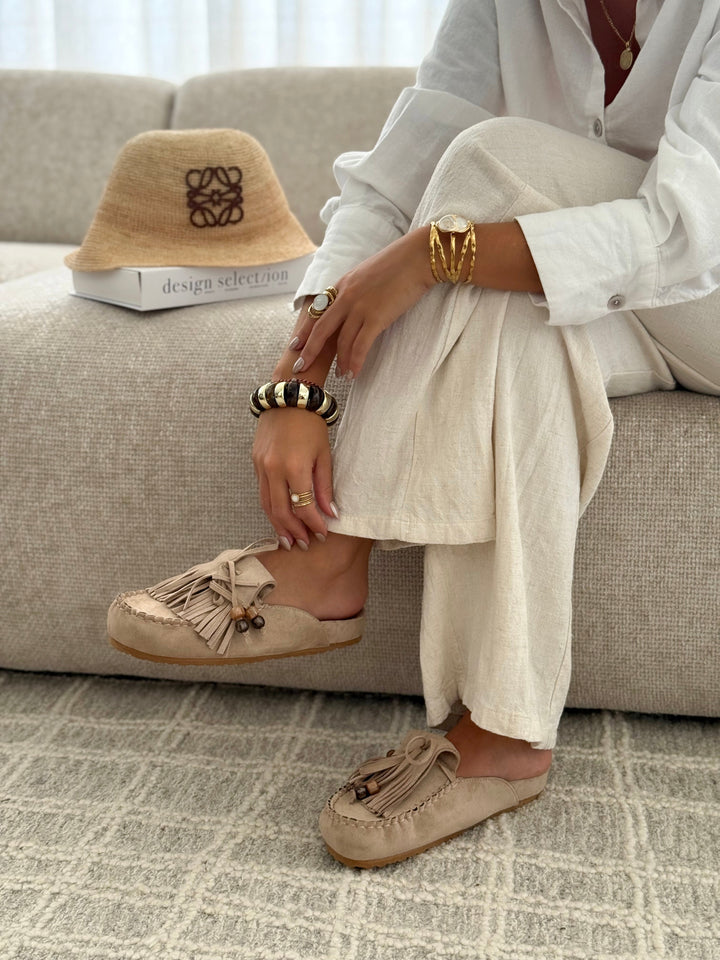 Victoria™ | Premium Suede Mules