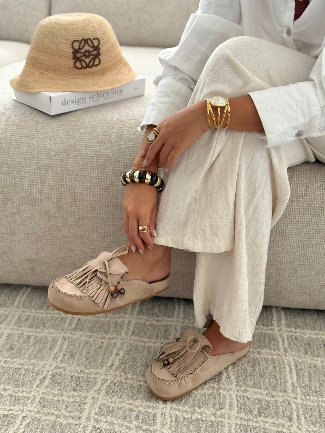 Victoria™ | Premium Suede Mules