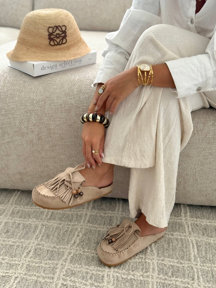 Victoria™ | Premium Suede Mules