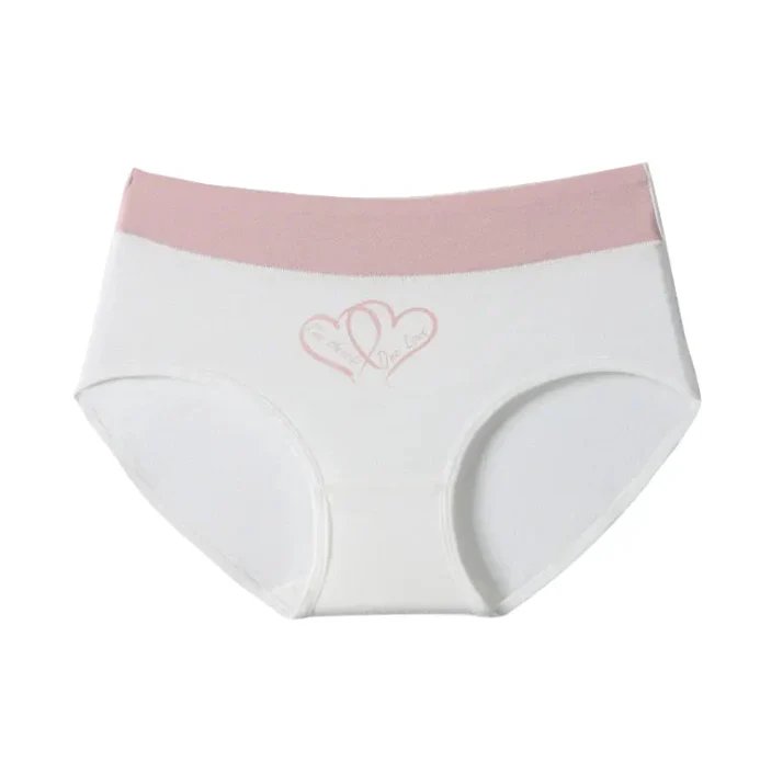 Amoura™ | High-Waist Heart Comfort Briefs (6-Pack)