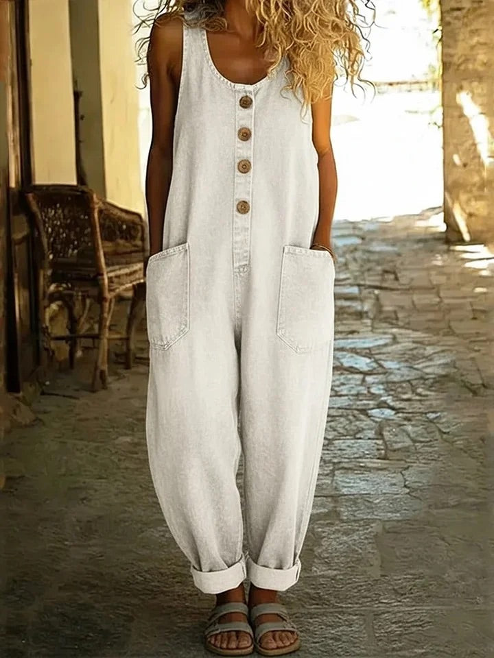 Sadie™ | Classic Denim Jumpsuit