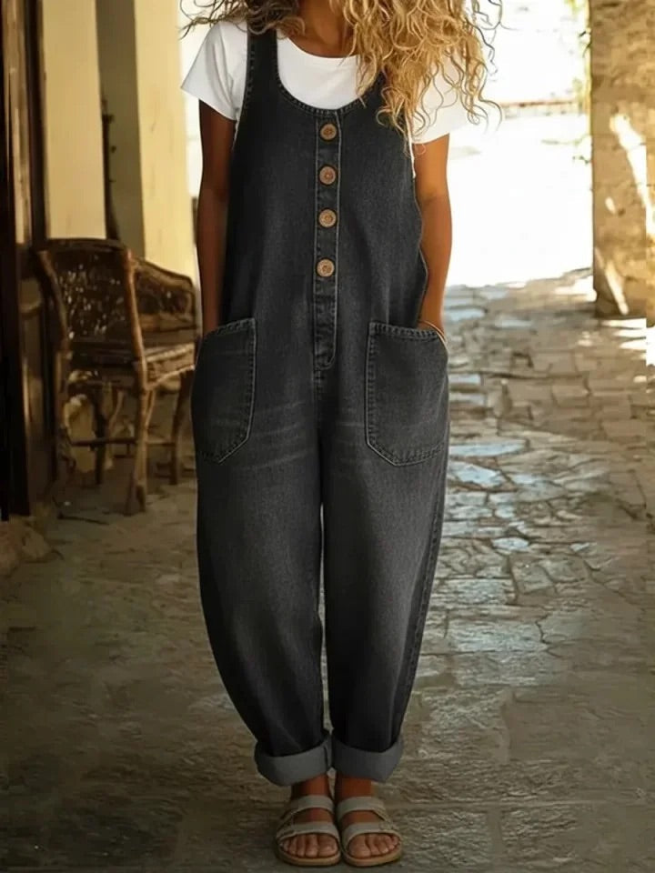 Sadie™ | Classic Denim Jumpsuit